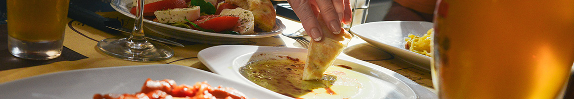 Eating Middle Eastern Falafel at Pita Falafel Drive Thru & Grill restaurant in Palos Hills, IL.